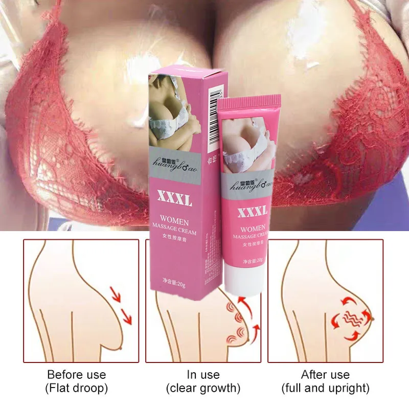 

NEW 20ML Breast Enlargement Cream Chest Enhancement Promote Female Hormone Breast Lift Firming Massage Up Size Bust Care