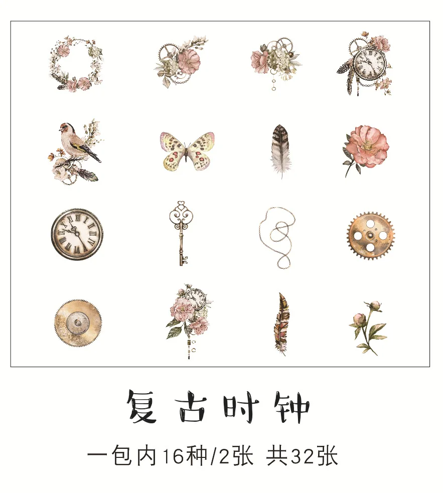 0002 32 шт./упак. Kawaii японская мята и героем мультфильма-Decoracion дневник рождественские Стикеры s Скрапбукинг стикер для канцелярских товаров принадлежности для студентов - Цвет: 0002
