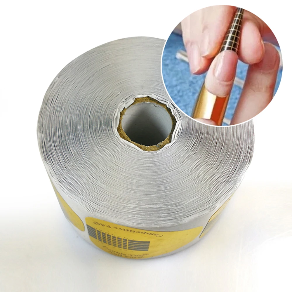

500pcs Nail Form Tips For Soak Off French Acrylic UV Gel Quick Extension Nail Gel Gold Professional Nail Art Design Tools