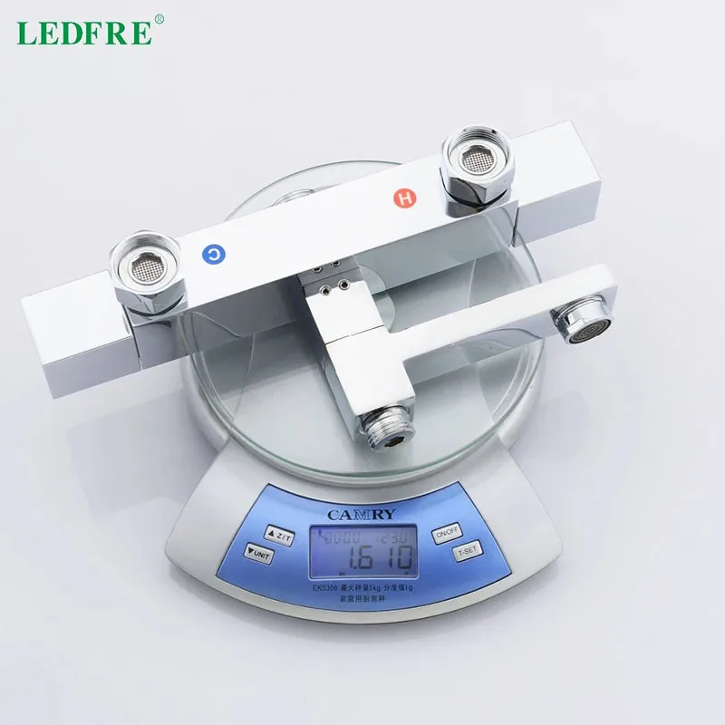 LEDFRE Термостатические Смесители для ванной комнаты ванны душа с ЖК-экраном