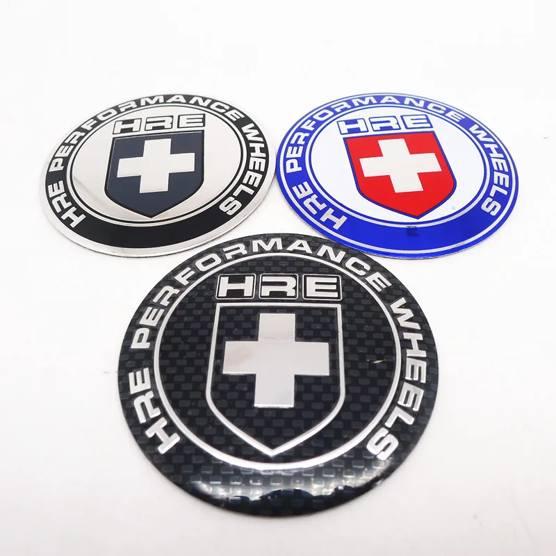 

4Pcs 65mm HRE Car Styling Wheel Center Hub Cover Emble Decal Stickers