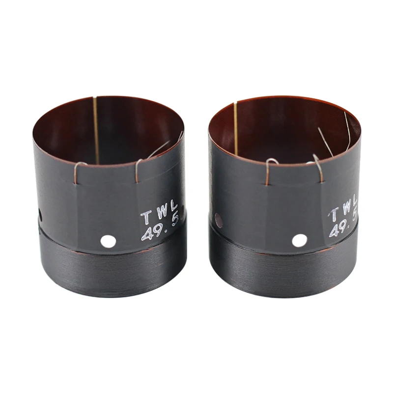 Звуковая катушка из стекловолокна 49 5 мм двухслойная медная низкочастотная