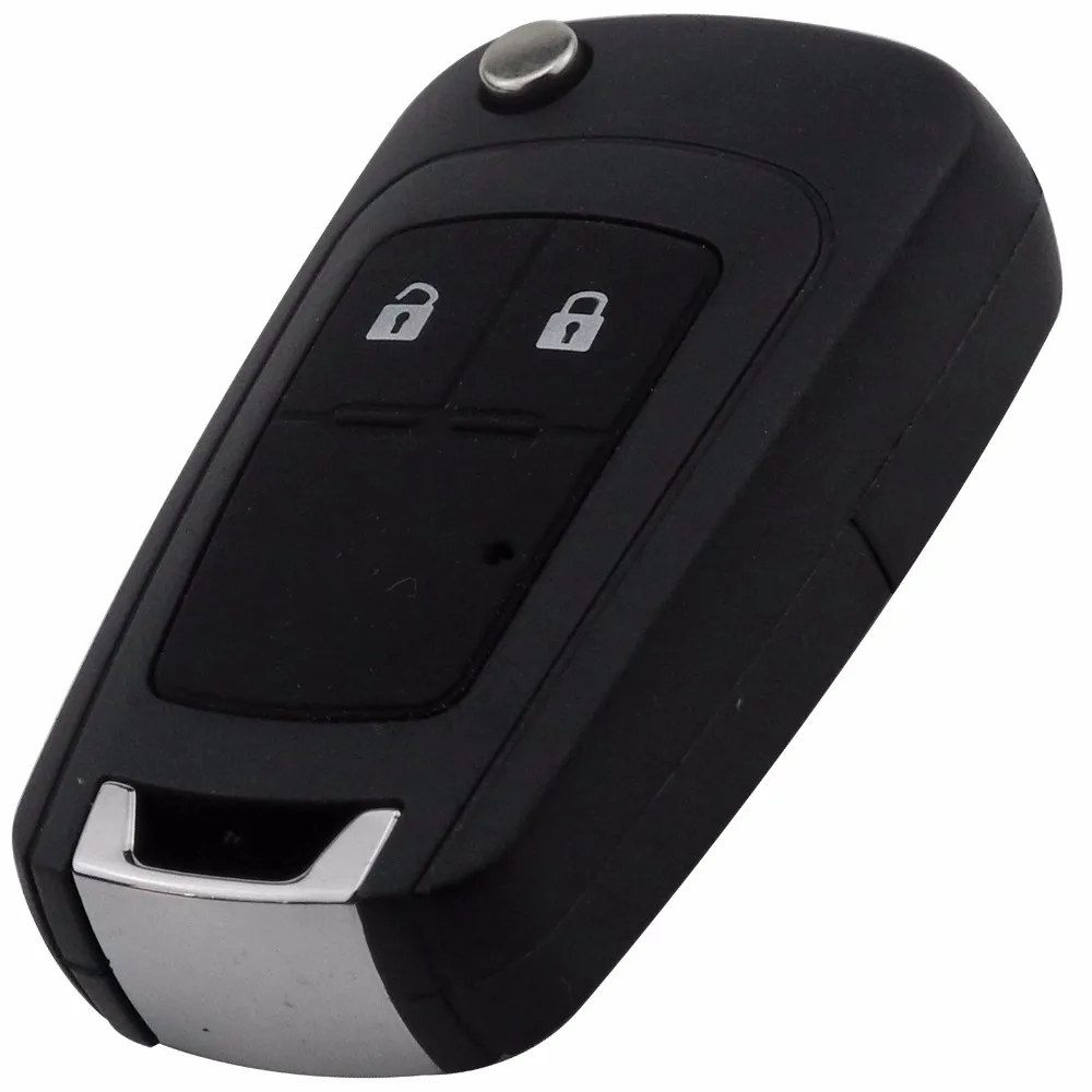 10 шт./лот 2 кнопки складной Автомобильный ключ оболочка пульт дистанционного