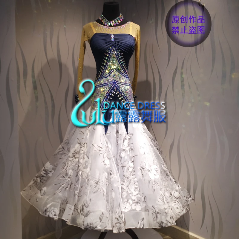 Платье для соревнований бальных танцев танго сальсы самбы одежда латинских