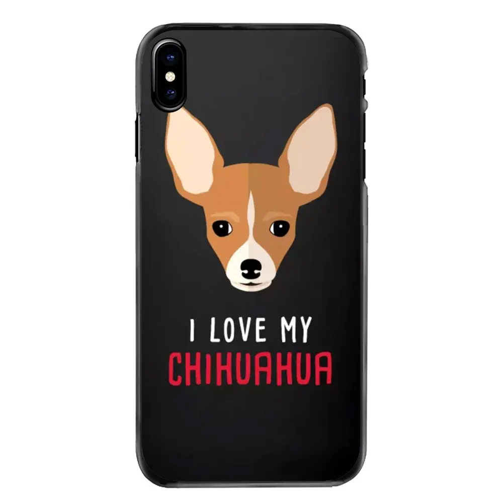Дизайн с надписью &quotЯ люблю мою собака породы Чихуахуа Мопс для huawei P7 P8 P9 P10 Lite Plus