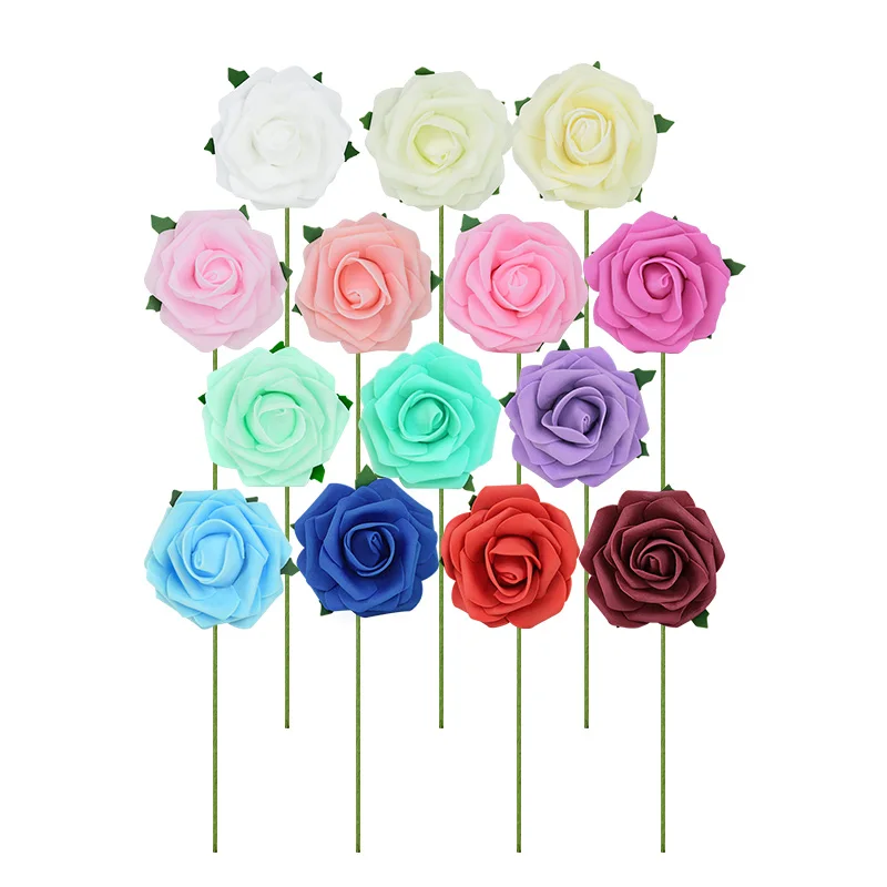 Искусственные цветы из Пены ПЭ 10/25 шт. 7 см | Дом и сад