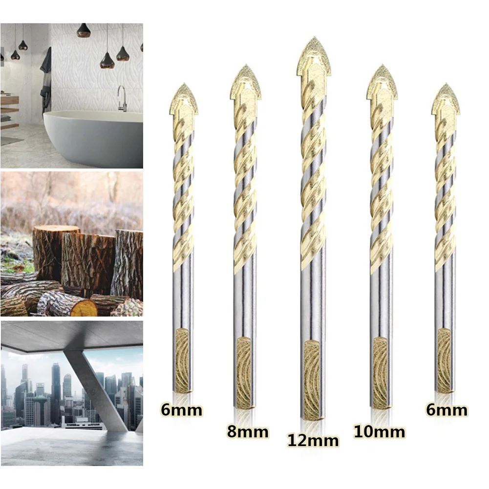 6 12 мм многофункциональные сверла керамические стеновые стеклянные пробивные