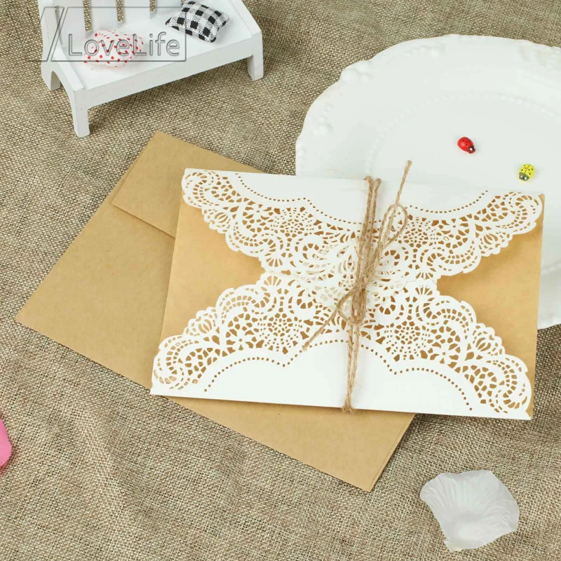 1 шт. белый лазерный разрез Роскошная Флора свадебные пригласительные карты