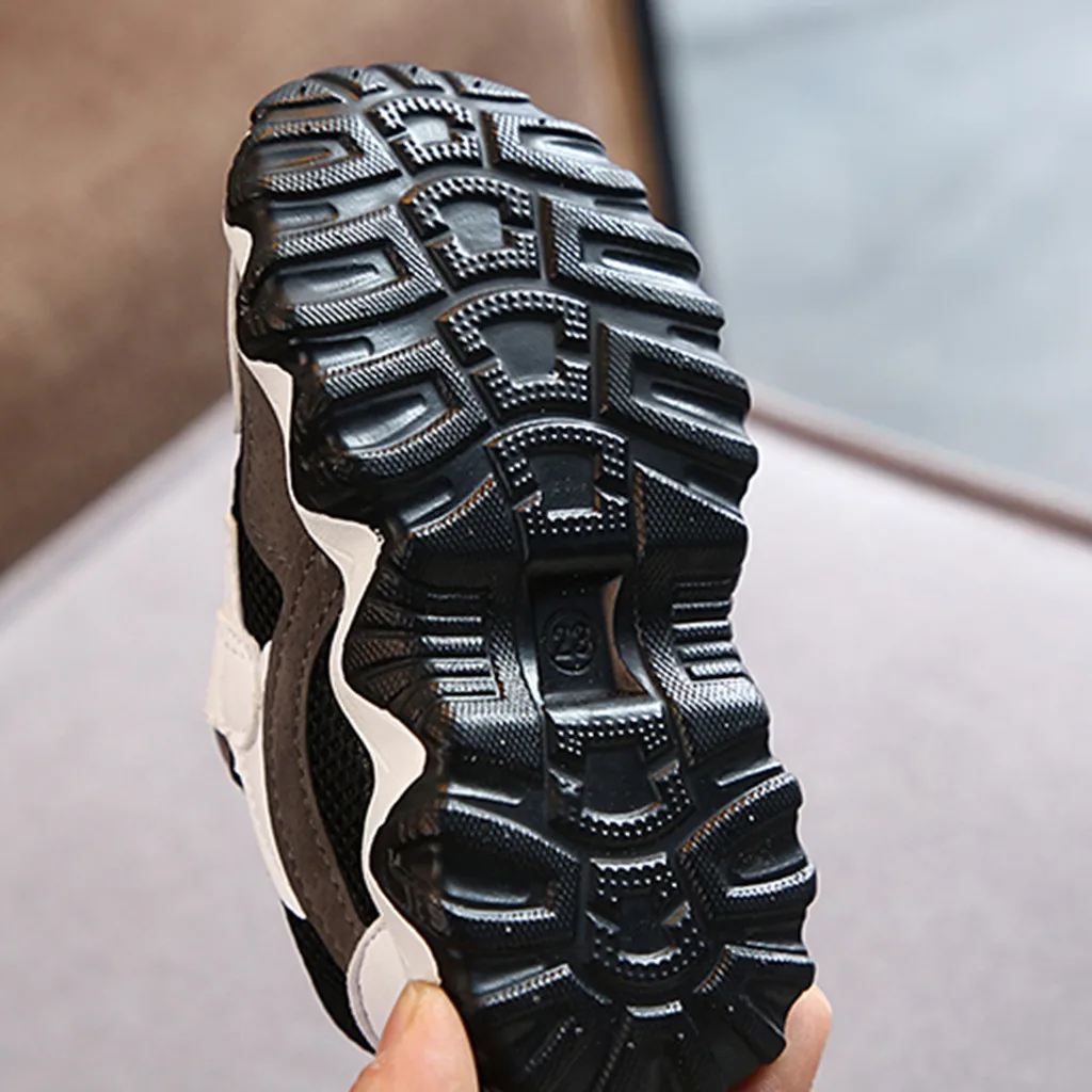 Fashion Toddler Infant Kids Baby Girls Boys Shose Non-slip Mesh Breathable Leisure Sport School Running Casual Shoes Sneakers#g4 | Детская