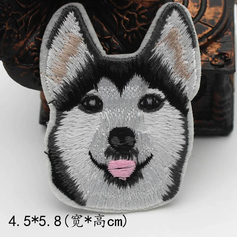 Наклейки на одежду с вышивкой B477 наклейки мультяшными животными слоном акулой