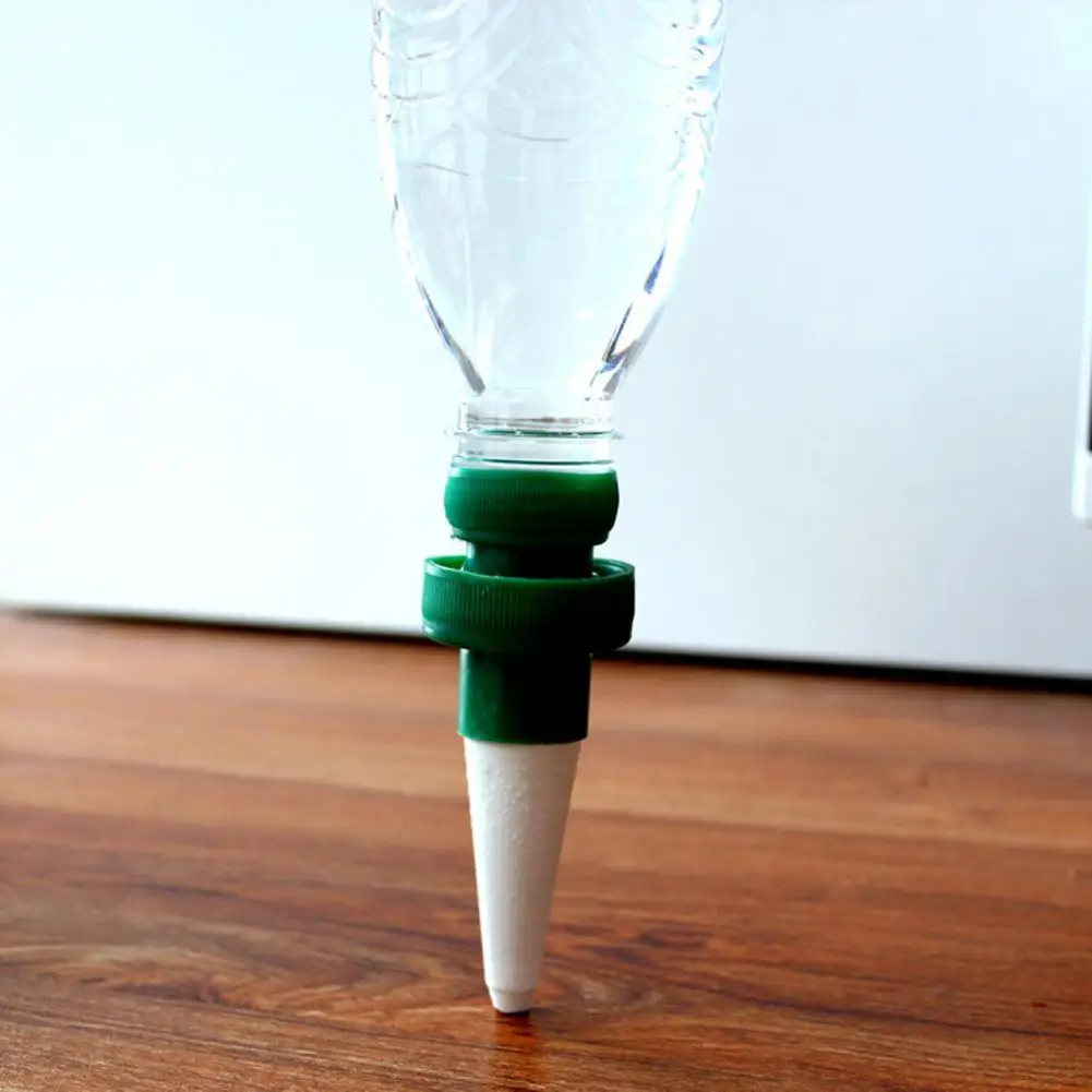 

4Pcs Automatic Watering Stakes Wireless Ceramic Self Watering Plant Waterers for Home or Vacation Watering Kits