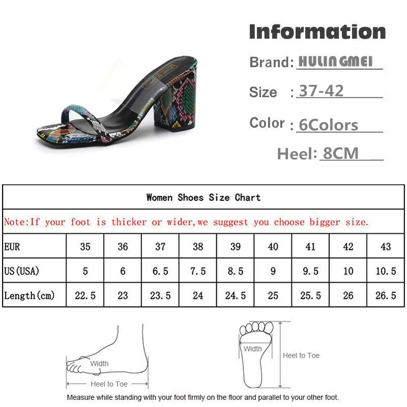 

2020 New Women Transparent Sandals Ladies High Heel Slippers Candy Color Open Toes Thick Heel Fashion Female Slides Summer Shoes