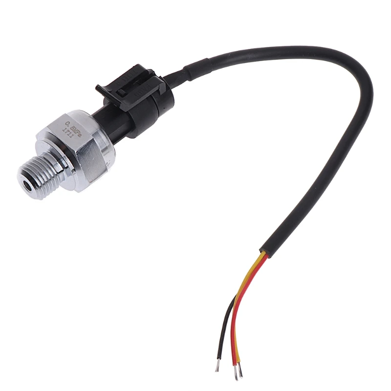 

G1/4" Inch 5V 0-0.5 MPa Pressure Transducer Sensor Oil Fuel Gas Water Air T21E