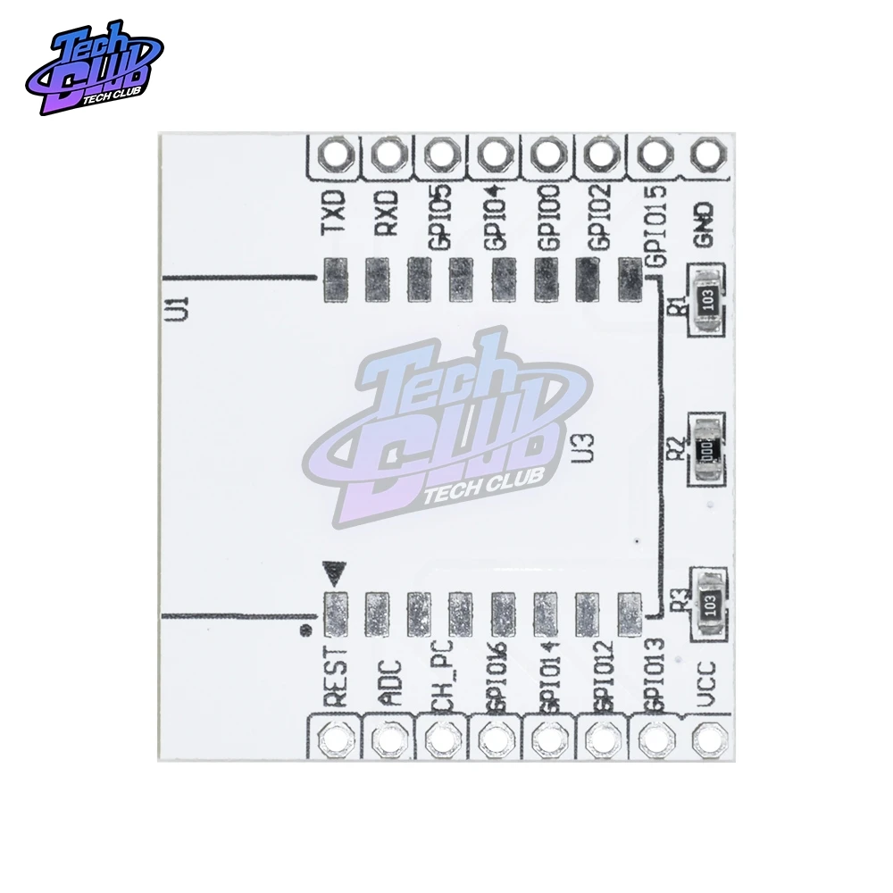 10 шт. ESP8266 серийный WI FI модуль адаптера пластины доступны для ESP 07 08 12E|Детали и