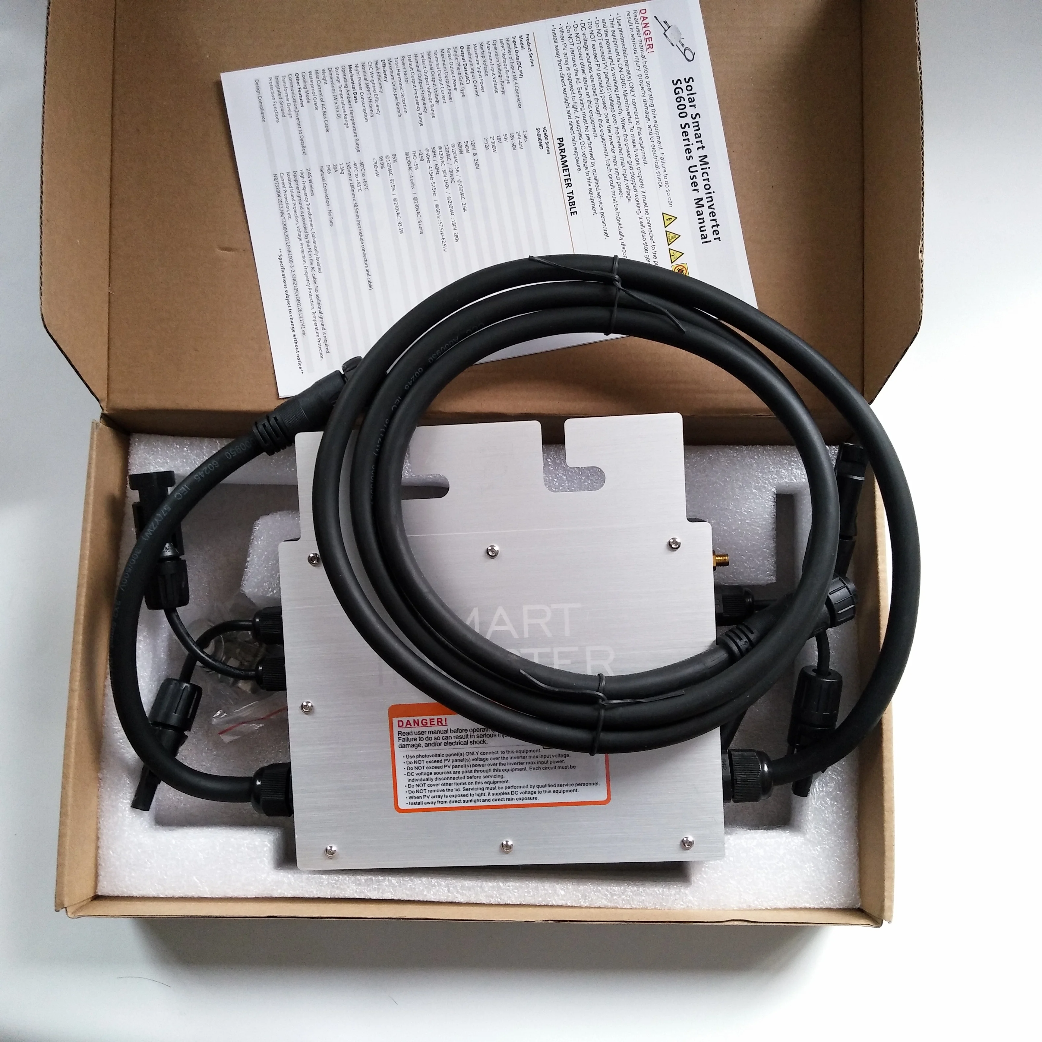 Водонепроницаемый микро инвертор IP65 400W 450W 500W 600W 700W на сетке интеллектуальный