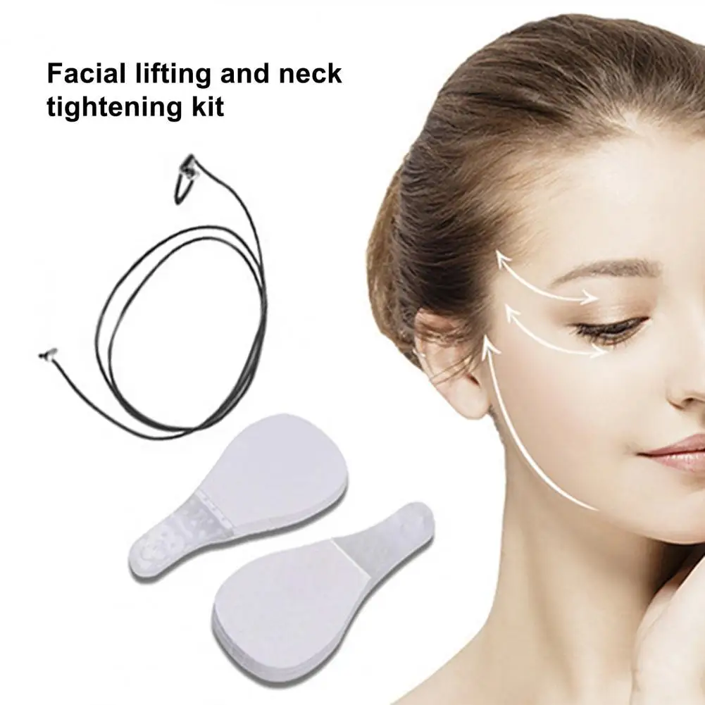 Flexibility Thin Face Stickers V-Shape Face Facial Line Wrinkle Sagging SkinFace Lift Up Fast Chin Adhesive Tape for Girl 