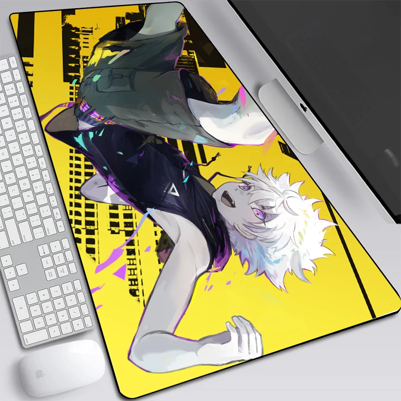 Hunter X коврики 900x400 масса узор игровой коврик для Мышь Pad большая клавиатура pad