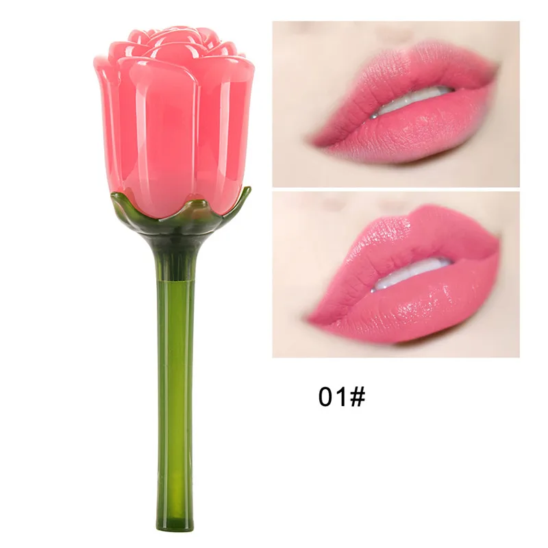 Матовая жидкая помада для макияжа женщин увлажнение губ блеск Косметика розовое