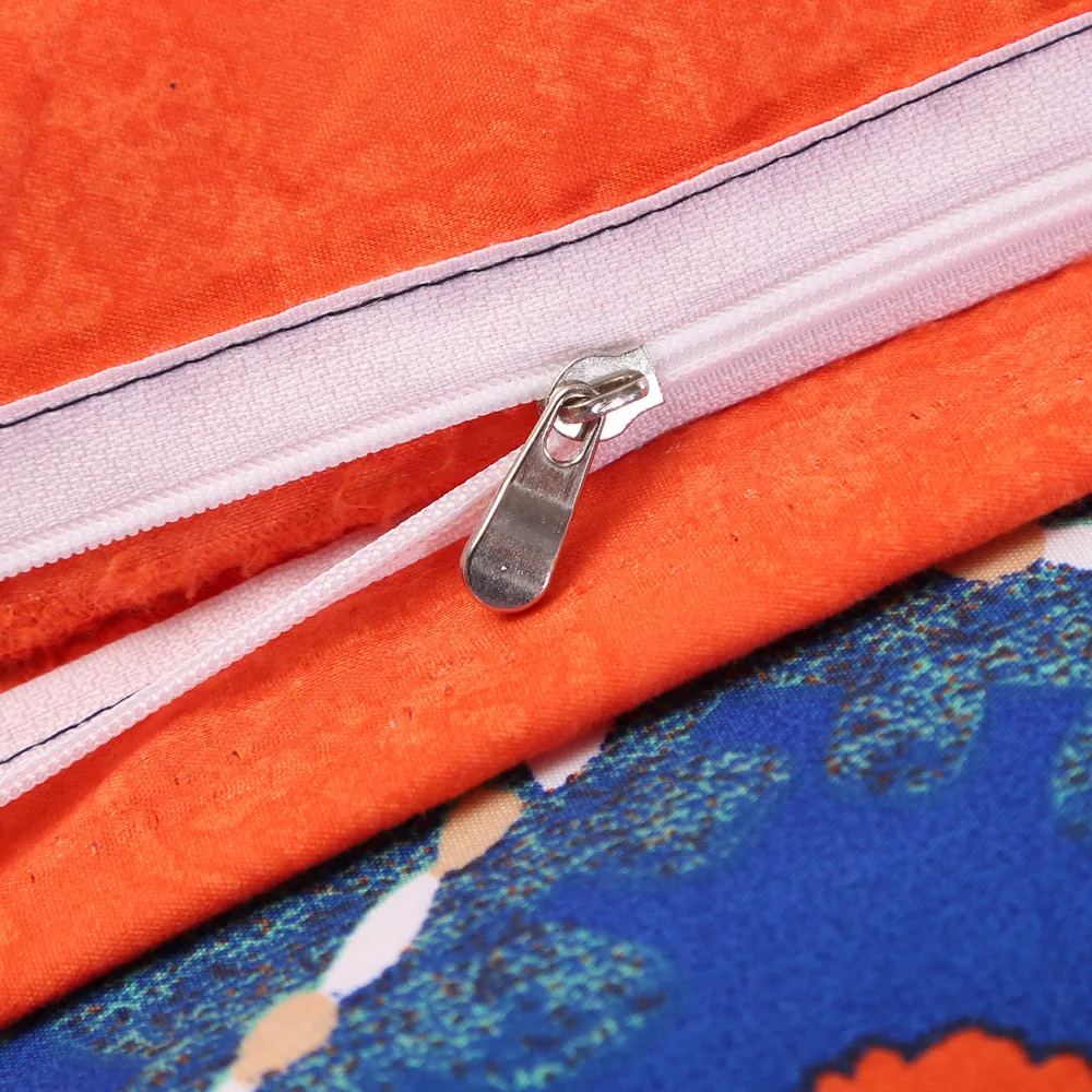 

Exotic Duvet Cover Digital Printing Bedclothes Ethnic Comforter Cover Pillowcases Polyester Bedding Bag USA King Queen Full Size