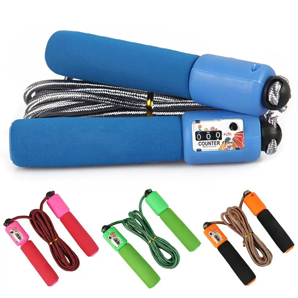 

Регулируемая плетеная Скакалка с подсчетом экзамена для учеников и детей