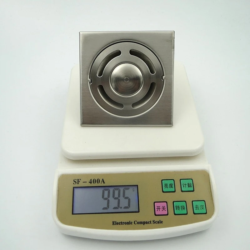 Квадратная нержавеющая сталь невидимая ванная комната Трап отходов Решетка душ