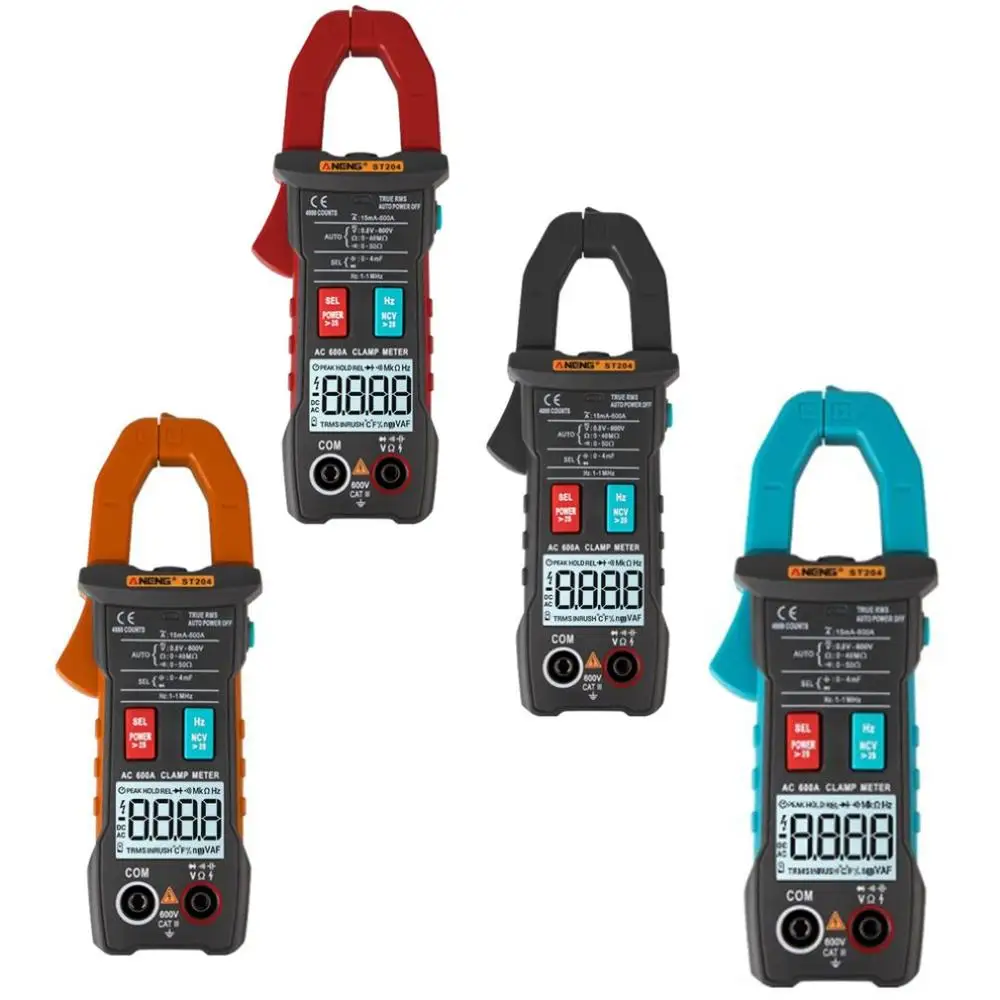 St204 клещи Высокоточный многофункциональный автоматический цифровой мультиметр
