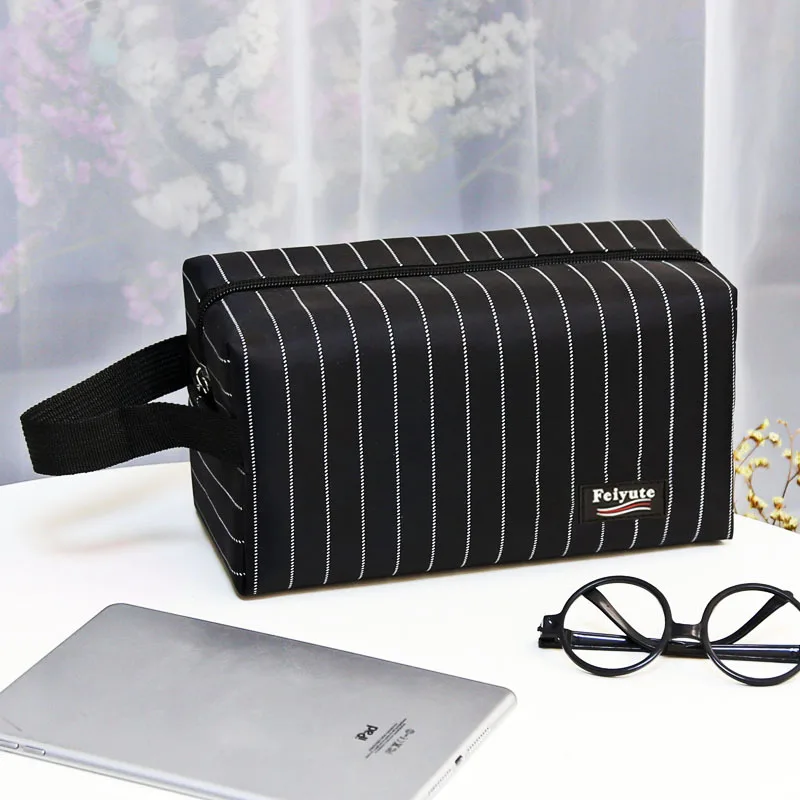 

Bath Pocket Bag Women'S Bathing Bag Waterproof Portable Portable Bath Bag Men'S Wash Fitness Striped Shower Bag Bath Bag