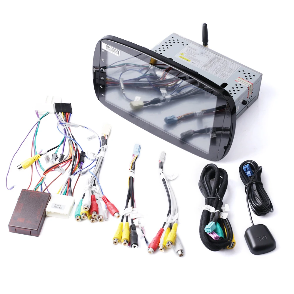 Восьмиядерный ОЗУ 4G Автомобильный DVD с сенсорным экраном радиоприемник 1Din Bluetooth