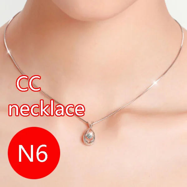 

N6 Double C Fashion Necklace High Quality Sweater Chain Jewelry European Style Hot jewelry