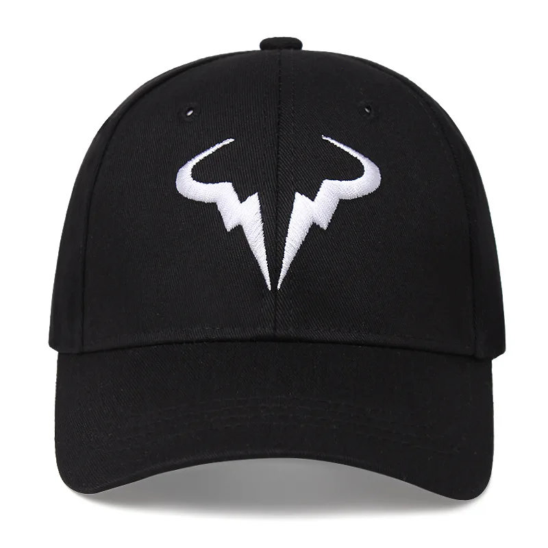 Новая модная бейсболка Рафаэль Надаль в стиле хип-хоп летняя хлопковая кепка для