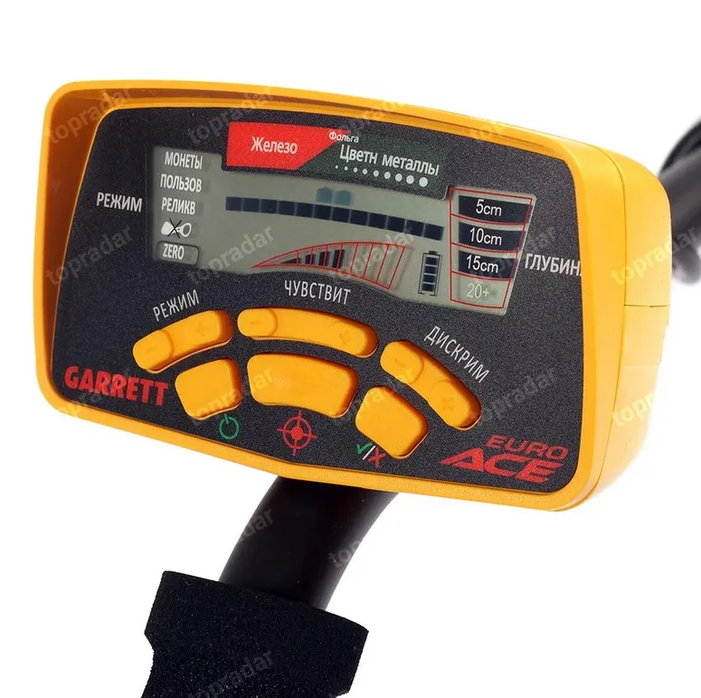 Металлоискатель Garrett ACE 350 Euro (+Pro Pointer AT+ чехол для катушки 8 5х11)|Досмотровые