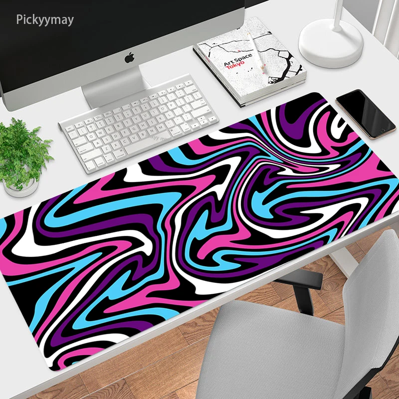 

Large Gaming Mouse Pad 900x400 Strata Liquid Art Mousepad Accessories XXL Table Mouse Mat Desk Play Mat Pads For Cs Go LOL