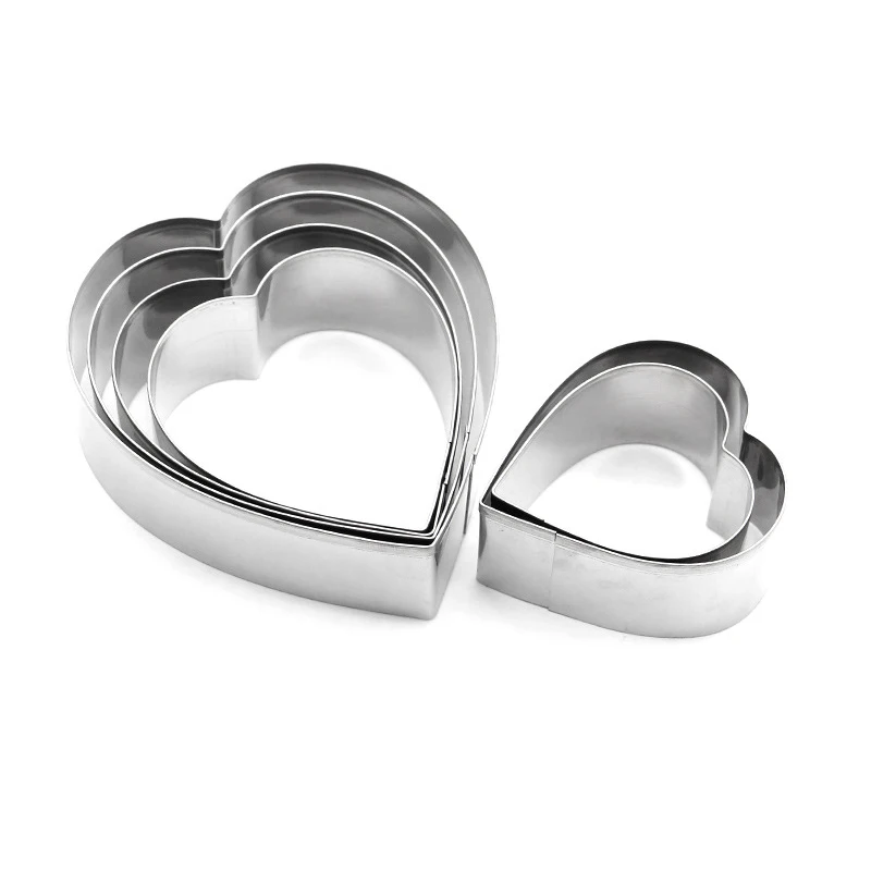 6 шт./партия сделай сам формы для выпечки инструменты серебристо