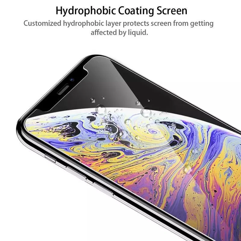 5PCS 9H Tempered Glass For iPhone 12 13 Mini X Xs Xr 11 Pro Max 7 8 6 6s Plus SE 2020 5 5s Screen Protector | Мобильные телефоны и
