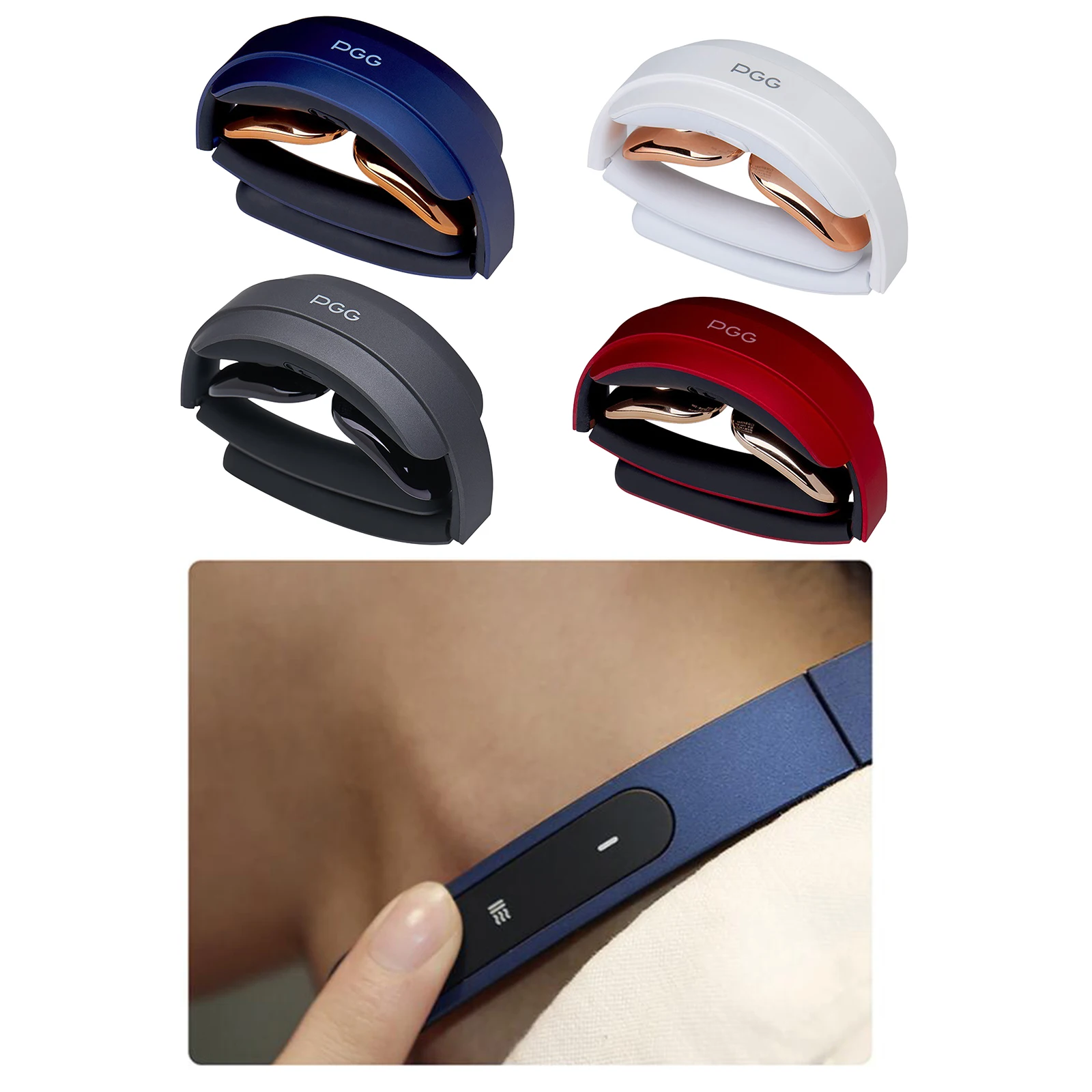 

Wireless Electric Cervical Neck Massager Shoulder Heating Shoulder Muscle Relaxation Massaging Tool