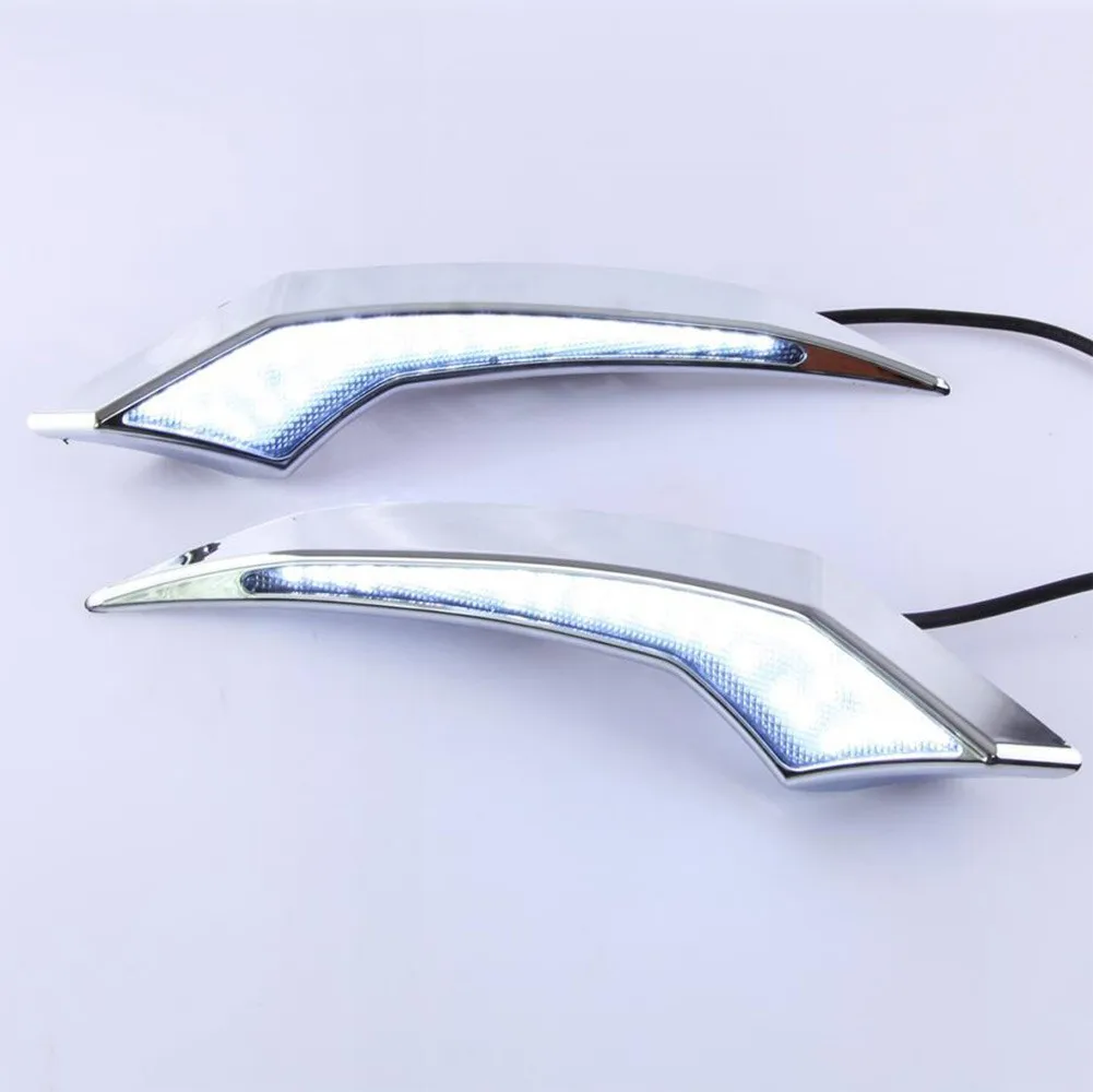 

12W 3 Color Car Lights LED Front Bumper Fog Light DRL Light For Toyota Ralink 2020-2022 Daytime Running Light Parts Durable