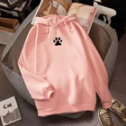 Толстовка женская с капюшоном и длинными рукавами, в стиле Харадзюку