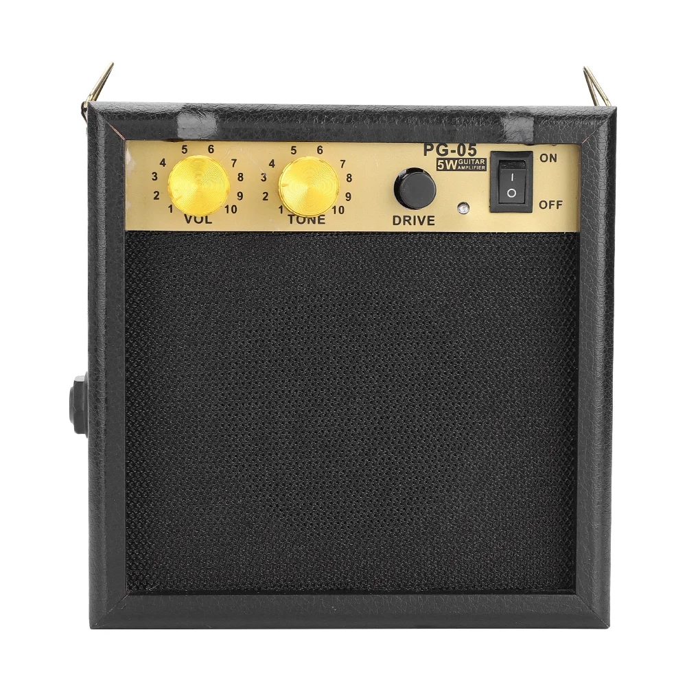 

PG-05 5W DC 9V Powered Electric Guitar Amp Amplifier Speaker with Volume