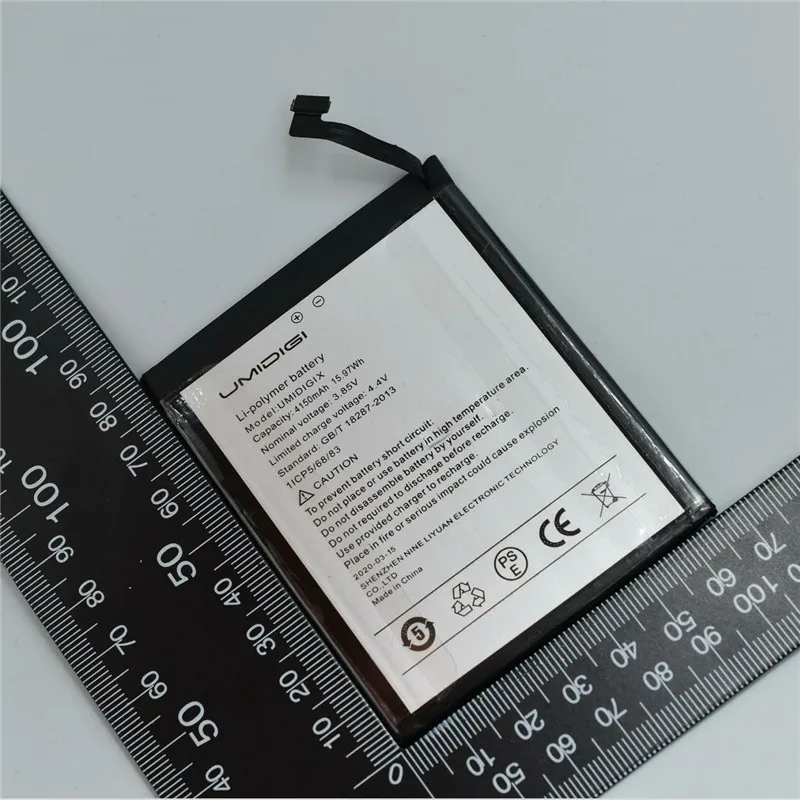 Дата производства 2022 года для аккумулятора UMIDIGI X 4150 мАч длительное время