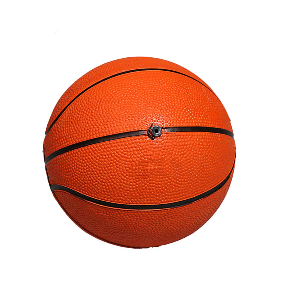 

13cm Rubber Basketball Child Parent-Child Toy Kindergarten Children Training Basketball With Pump