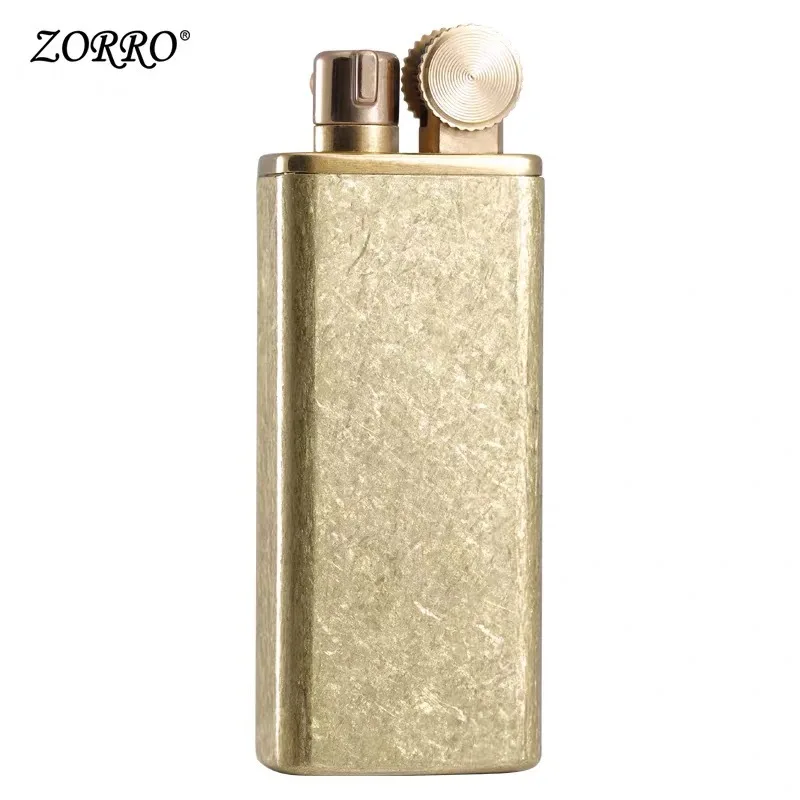 

Chinese brand ZORRO retro windproof kerosene men personality creative lighter