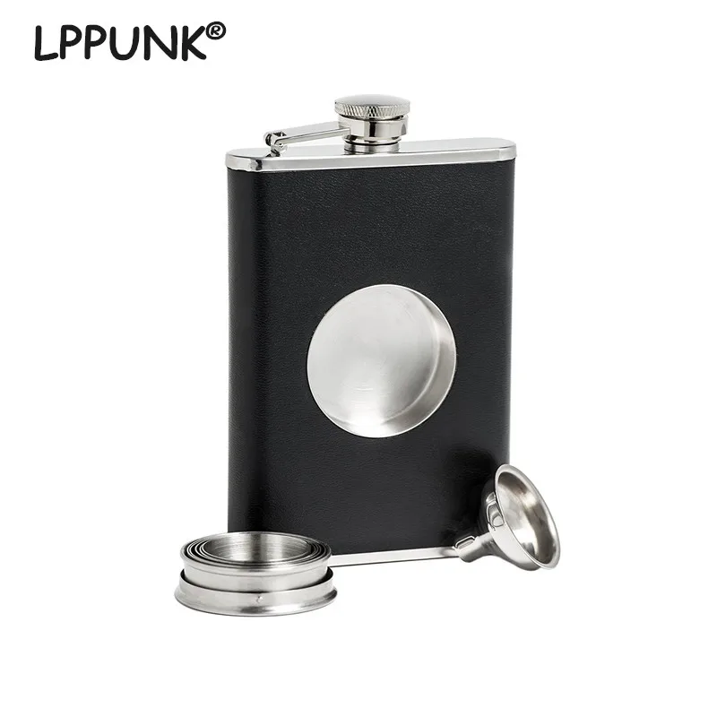 Фляжка из нержавеющей стали 8 унций фляга от LPPUNK с 2 унций. Простое удаление и