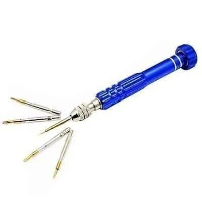 HEXIN 5 в 1 Прецизионная отвертка Torx для ремонта сотовых телефонов часов набор