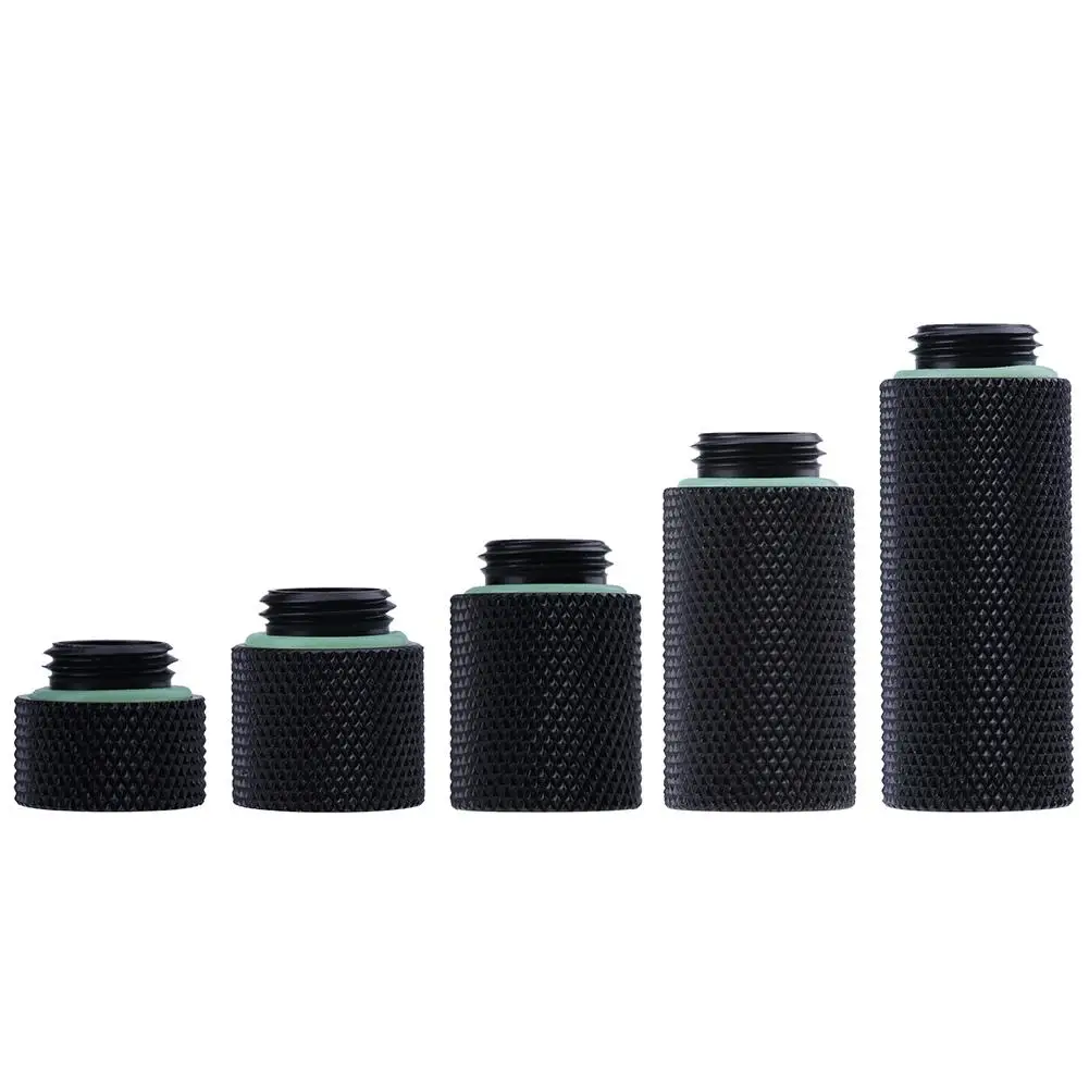 

G1/4 Thread Water Cooling Tube Base Chrome Plated Tube Extender for PC Water Cooling System Accessories 10/15/20/30/40mm