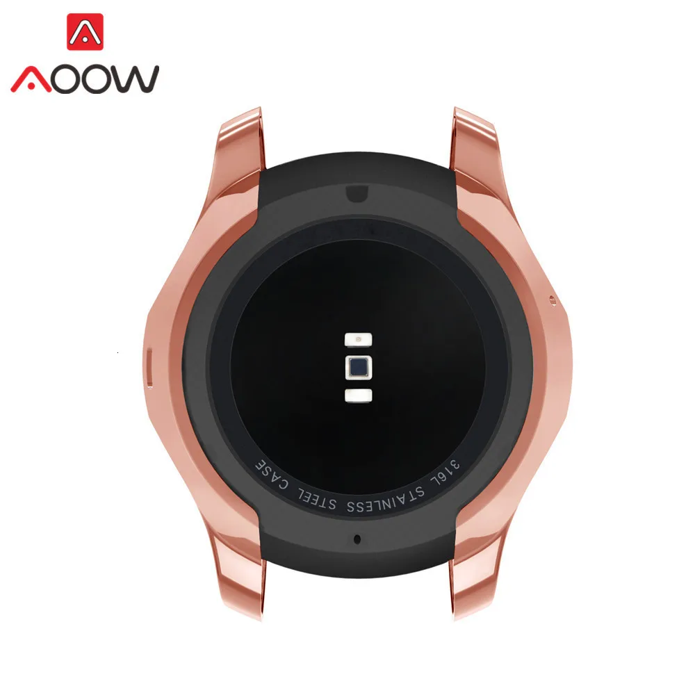 Мягкий ультра-тонкий ТПУ защитный чехол для samsung Galaxy Watch 42 мм 46 мм покрытие Защитная крышка оболочка ремешок для gear S3 Frontier