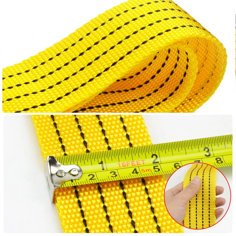 4 м 5 тонн автомобильный нейлоновый сверхмощный буксировочный трос грузовик