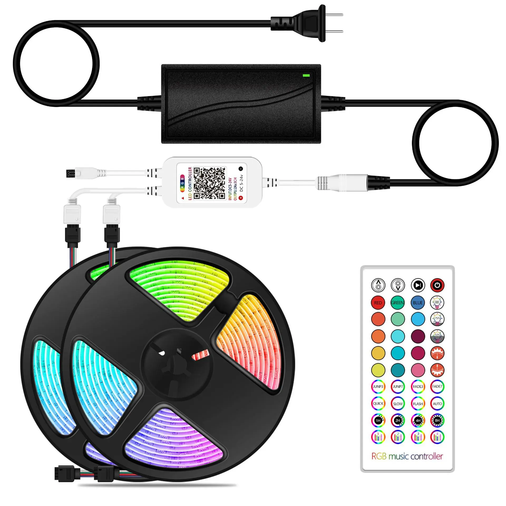 Светодиодная лента RGB с поддержкой Wi-Fi 5-10 м 5050 SMD | Освещение