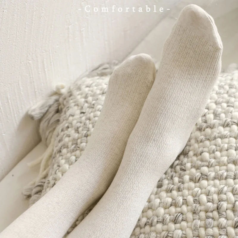 Осенне-зимние теплые колготки с высокой эластичной талией кашемировые толстые