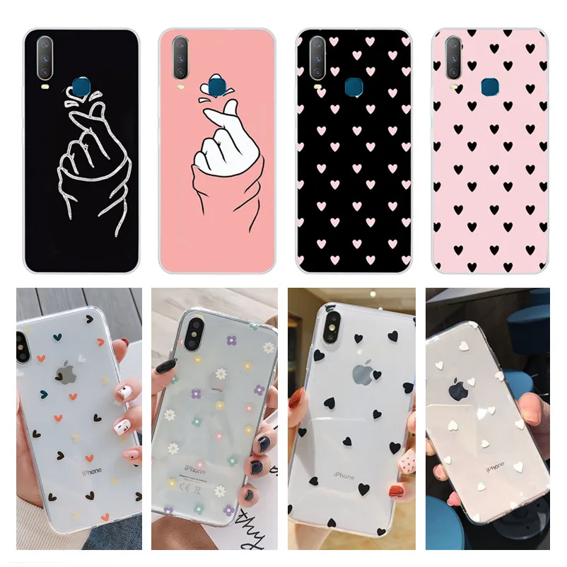 Милый мультяшный ЧЕХОЛ ДЛЯ Vivo Y11 2019 популярный мягкий чехол с рисунком для Y17 Y15 Y12