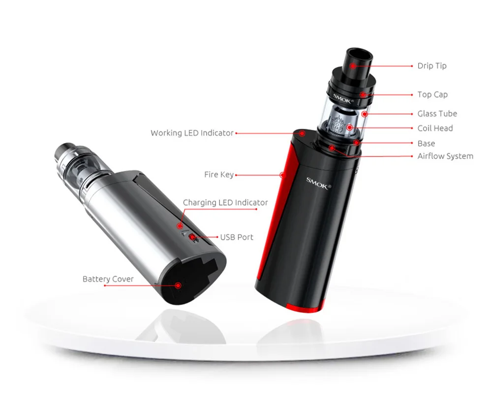 Оригинальный набор SMOK PRIV V8 3 мл TFV8 Baby Beast Tank вейп-комплект электронной сигареты